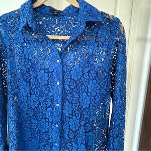 J.Crew Lace Button-Down